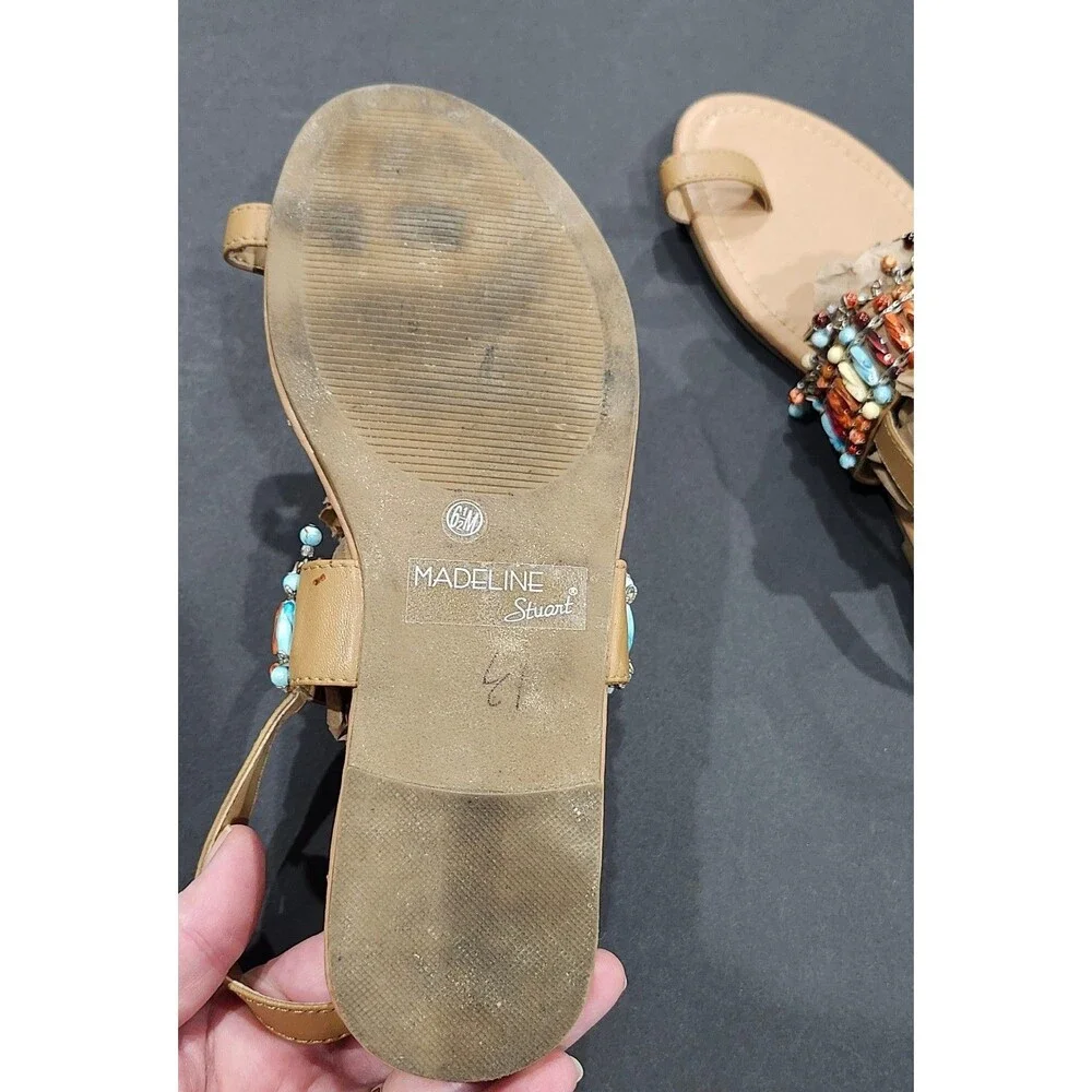 Madeline Stuart Boho Sandals- Size 6.5M